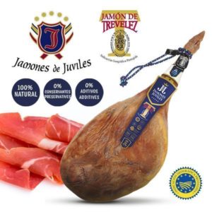 Jamón Serrano DOP Treveléz Gran Reserva Hinterschinken ± 9 kg