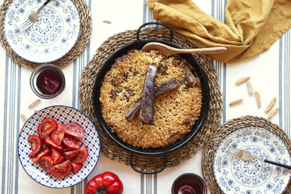 Paella vegan Meal Kit 3 Portionen – Bild 2